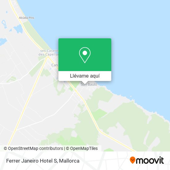 Mapa Ferrer Janeiro Hotel S