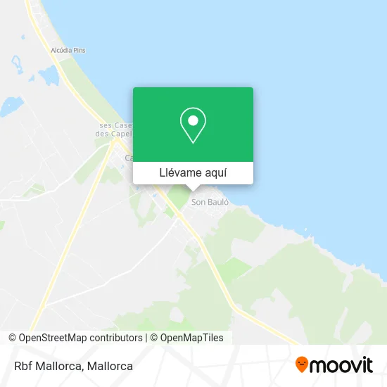 Mapa Rbf Mallorca