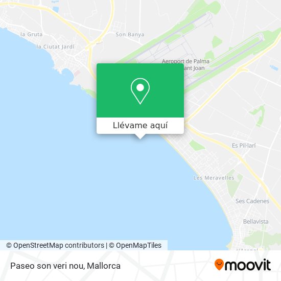 Mapa Paseo son veri nou