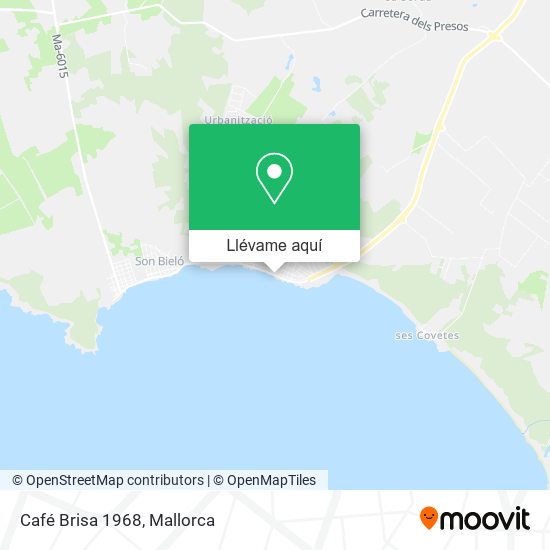 Mapa Café Brisa 1968