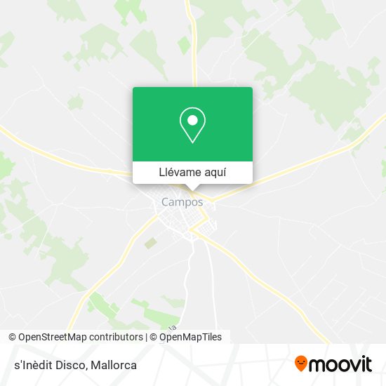 Mapa s'Inèdit Disco