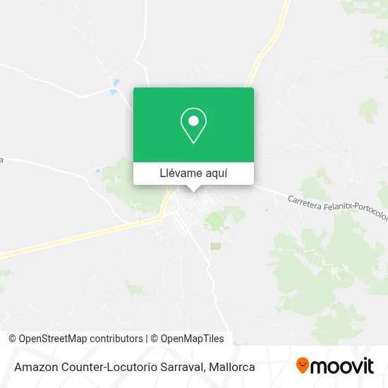 Mapa Amazon Counter-Locutorio Sarraval