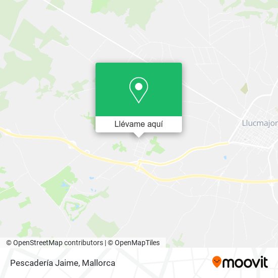 Mapa Pescadería Jaime