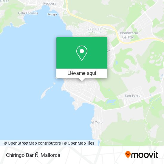 Mapa Chiringo Bar Ñ
