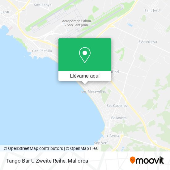 Mapa Tango Bar U Zweite Reihe