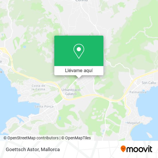 Mapa Goettsch Astor