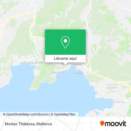 Mapa Modas Thalassa