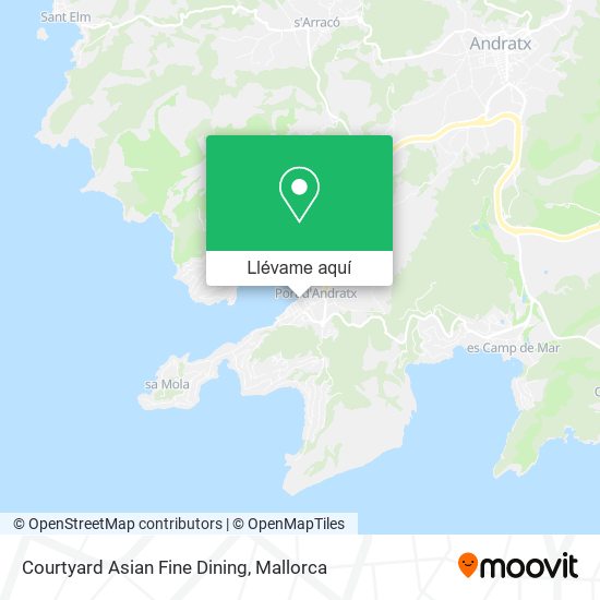 Mapa Courtyard Asian Fine Dining