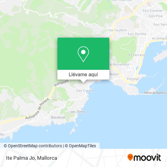 Mapa Ite Palma Jo
