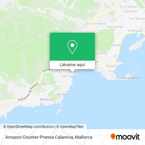 Mapa Amazon Counter-Prensa Calanova