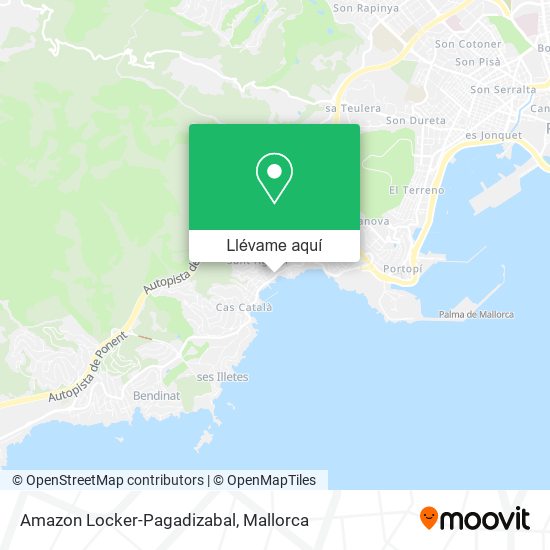 Mapa Amazon Locker-Pagadizabal