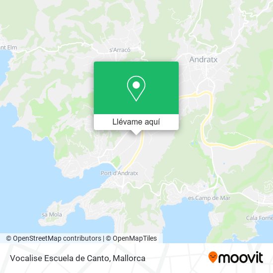 Mapa Vocalise Escuela de Canto