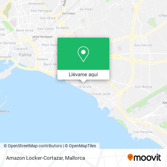 Mapa Amazon Locker-Cortazar