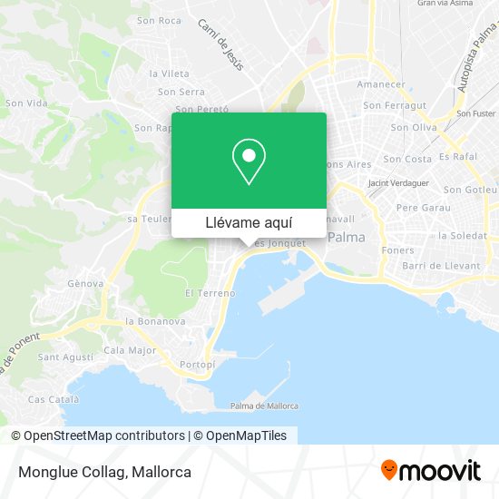 Mapa Monglue Collag