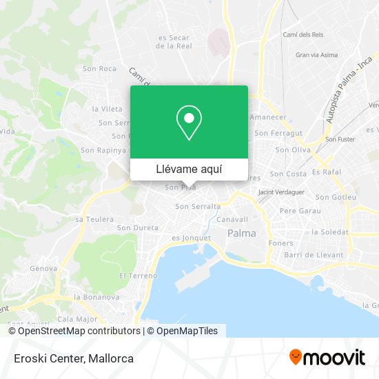 Mapa Eroski Center