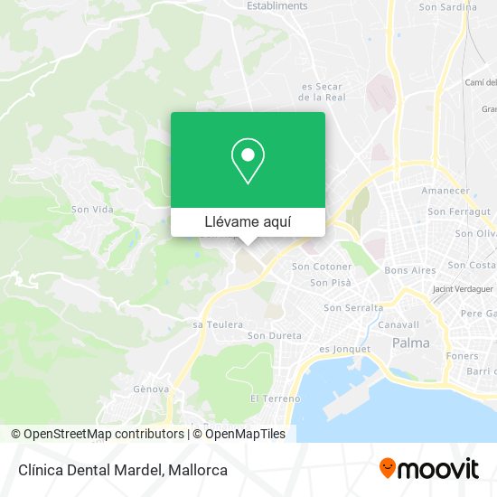 Mapa Clínica Dental Mardel