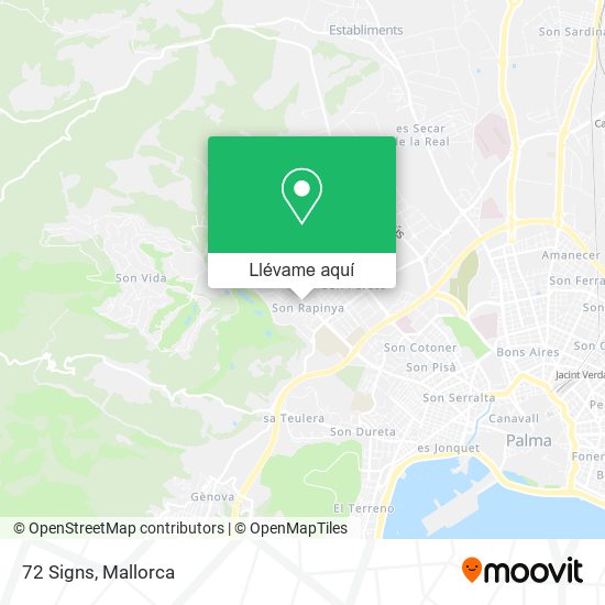 Mapa 72 Signs