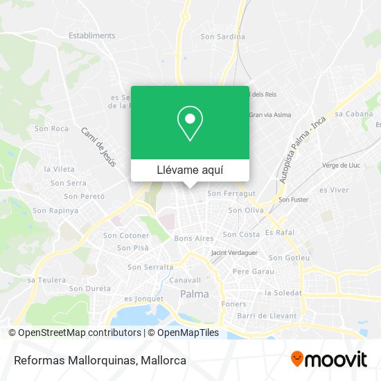 Mapa Reformas Mallorquinas