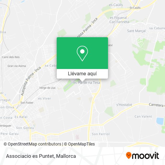Mapa Associacio es Puntet