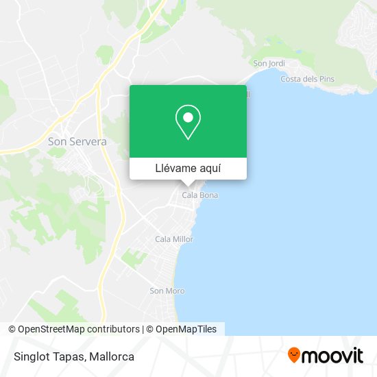 Mapa Singlot Tapas