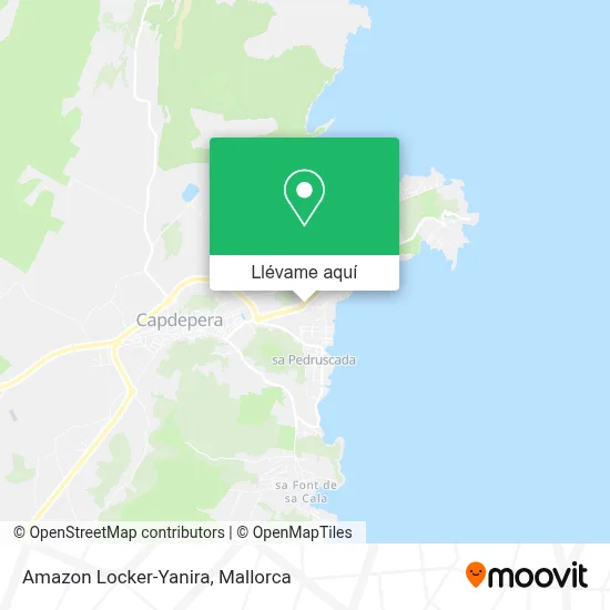 Mapa Amazon Locker-Yanira