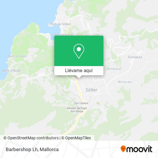 Mapa Barbershop Lh