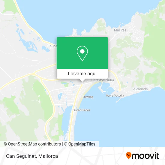 Mapa Can Seguinet