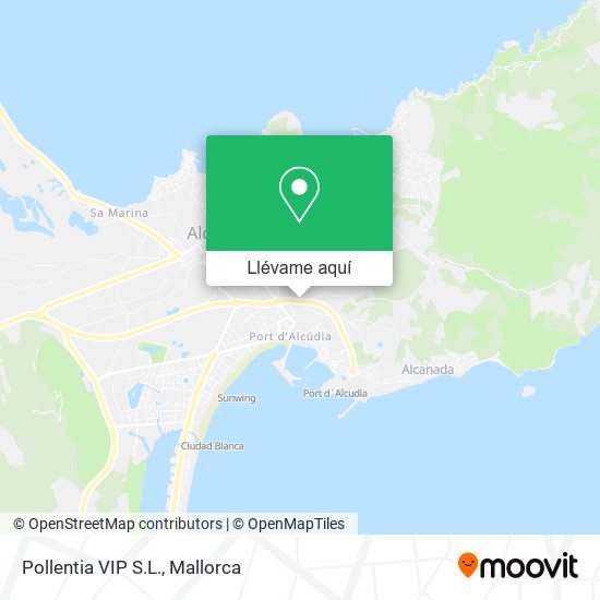Mapa Pollentia VIP S.L.