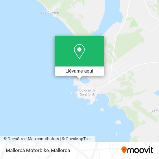 Mapa Mallorca Motorbike