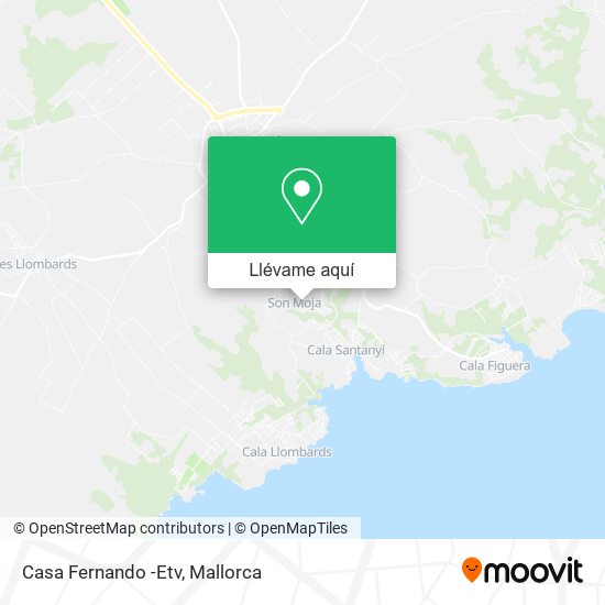 Mapa Casa Fernando -Etv