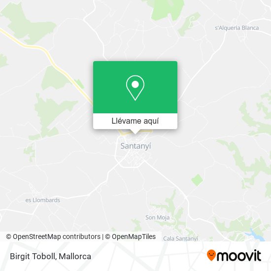 Mapa Birgit Toboll