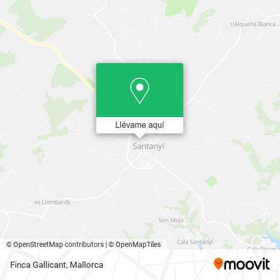 Mapa Finca Gallicant