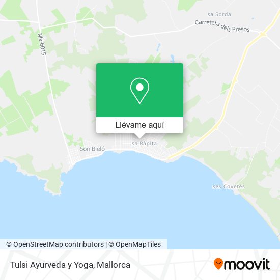 Mapa Tulsi Ayurveda y Yoga