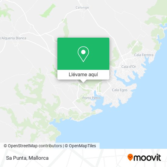 Mapa Sa Punta