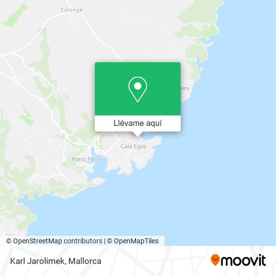 Mapa Karl Jarolimek