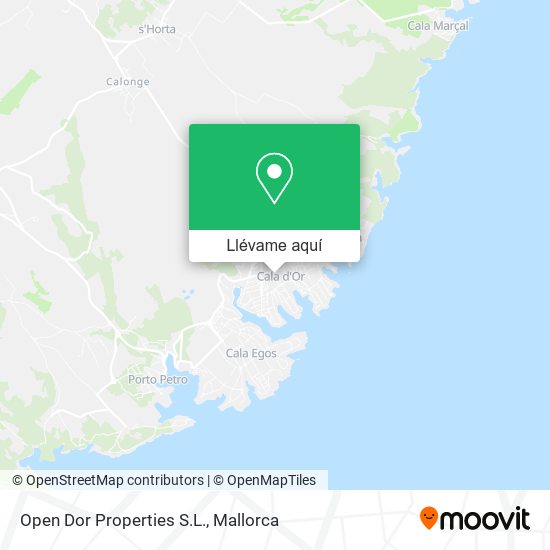 Mapa Open Dor Properties S.L.