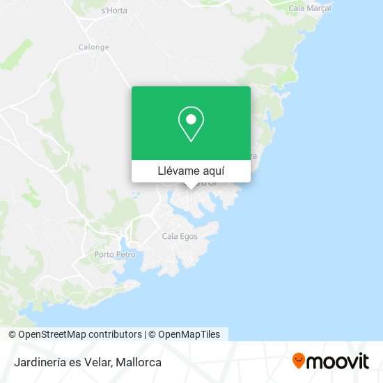 Mapa Jardinería es Velar