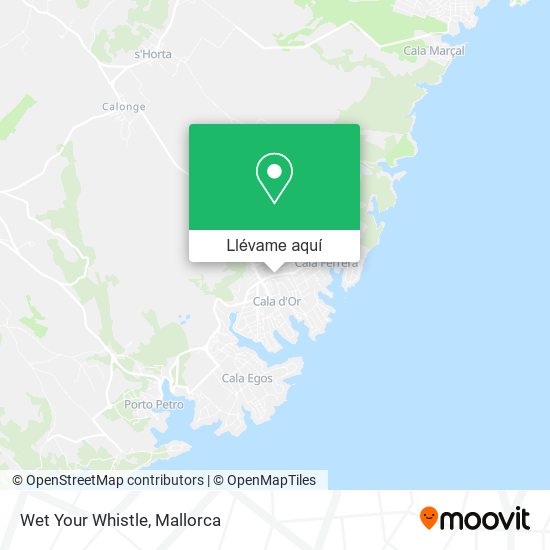 Mapa Wet Your Whistle