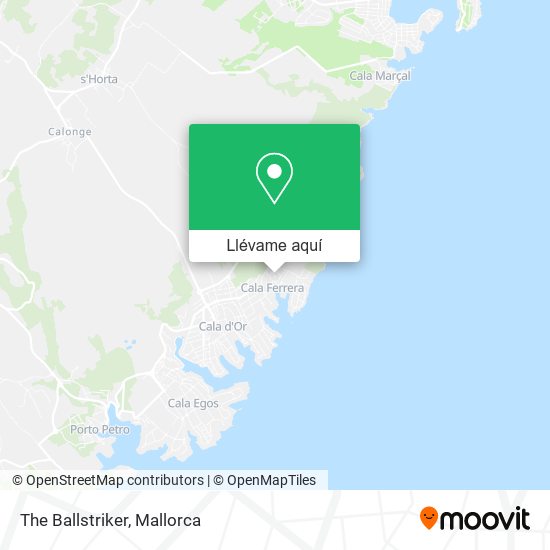 Mapa The Ballstriker