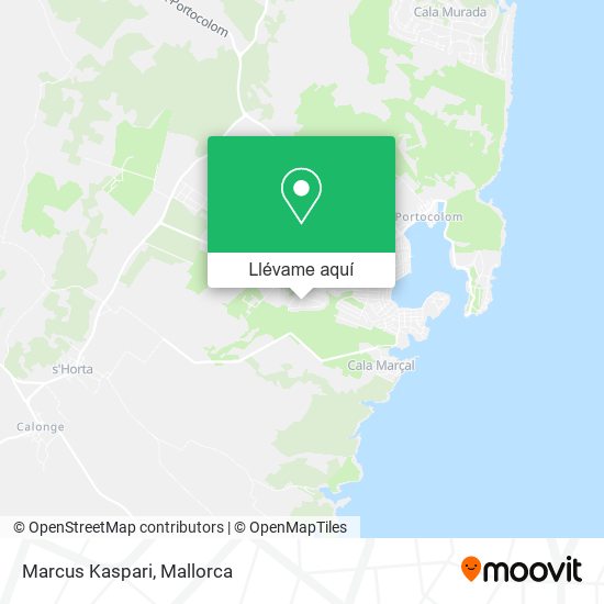 Mapa Marcus Kaspari