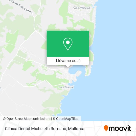 Mapa Clínica Dental Micheletti Romano