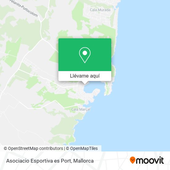 Mapa Asociacio Esportiva es Port