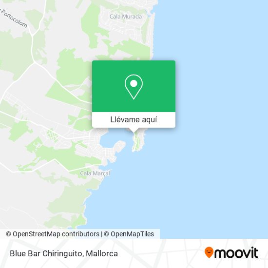 Mapa Blue Bar Chiringuito