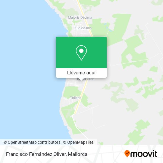 Mapa Francisco Fernández Oliver