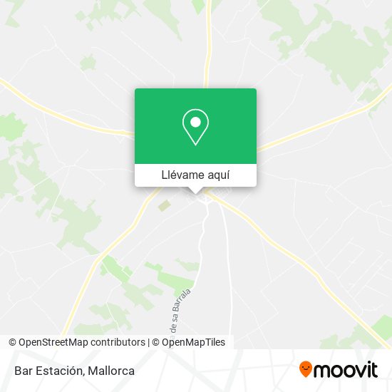 Mapa Bar Estación