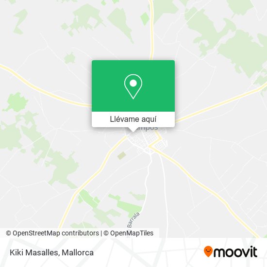 Mapa Kiki Masalles