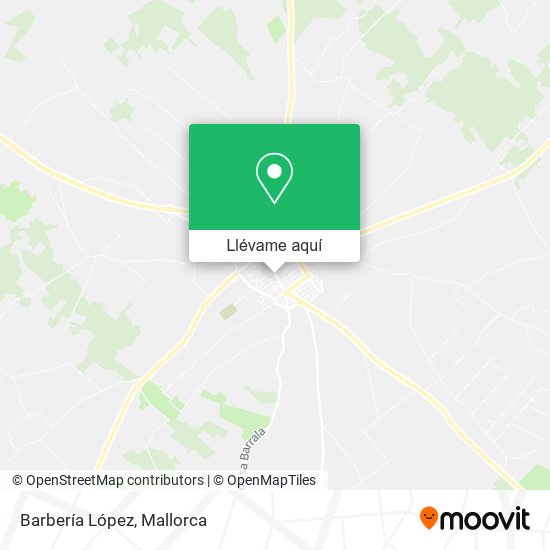 Mapa Barbería López