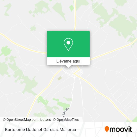 Mapa Bartolome Lladonet Garcías
