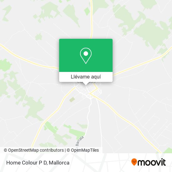 Mapa Home Colour P D