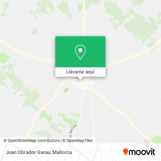 Mapa Juan Obrador Garau